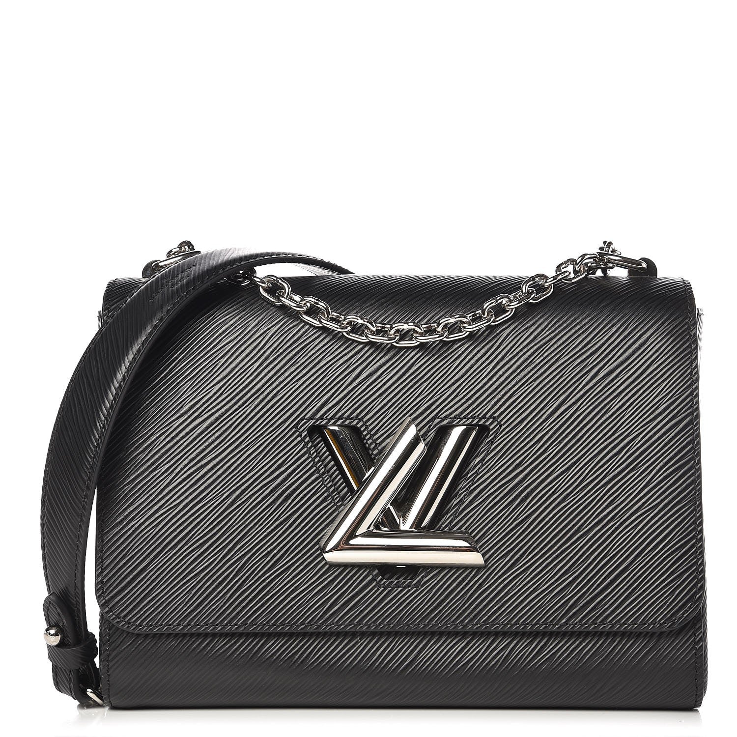 Louis Vuitton Epi Twist Shoulder Bag MM Black 1 of 7