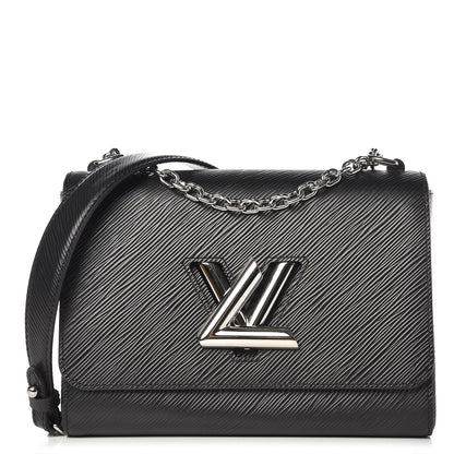 Louis Vuitton Epi Twist Shoulder Bag MM Black 1 of 7