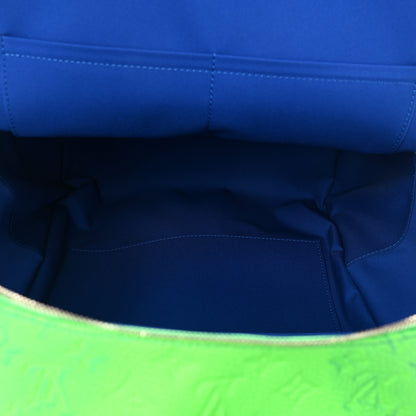 Louis Vuitton Taurillon Illusion Multipockets Backpack Bleu Vert 5 of 8