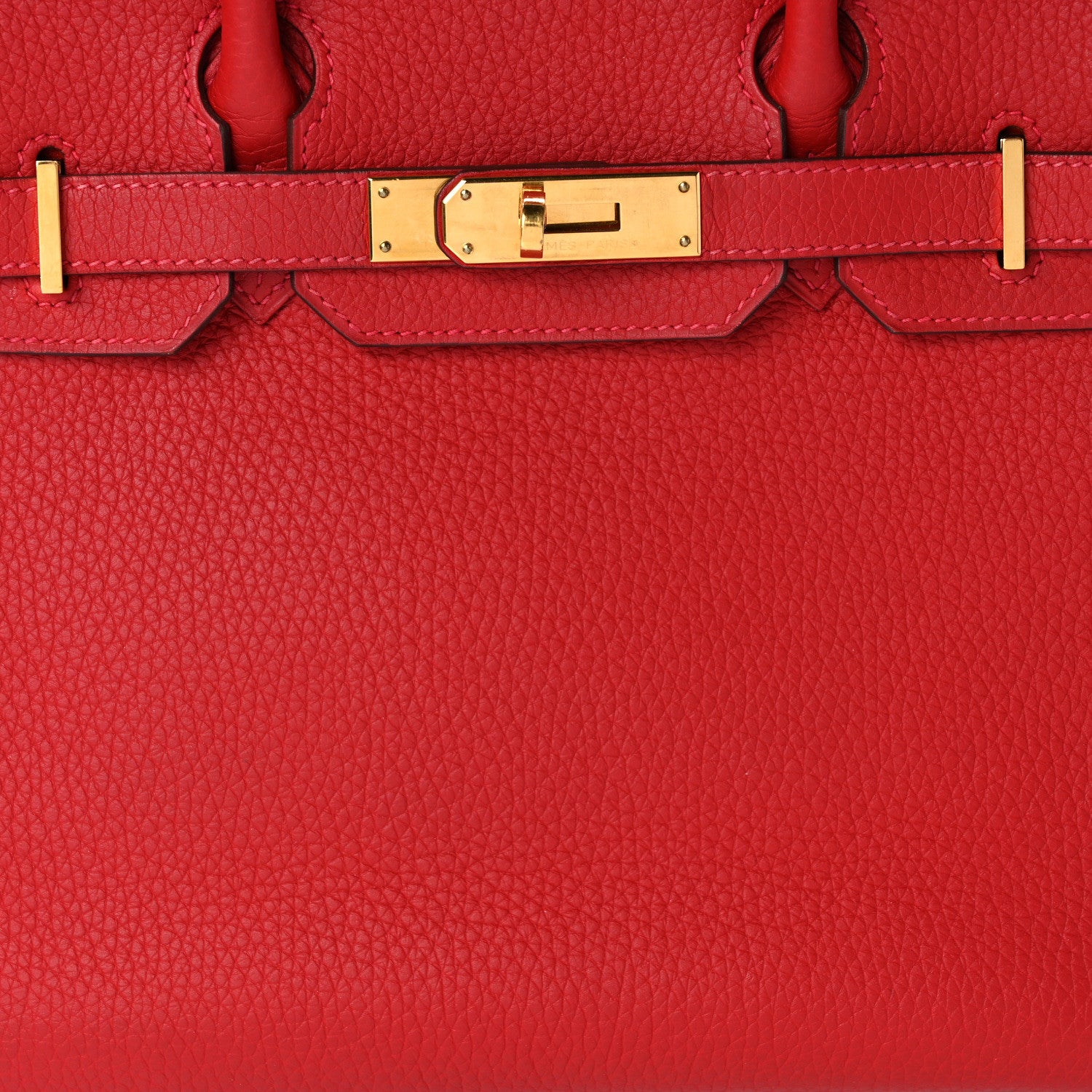 Hermes Togo Birkin 30 Rouge Casaque 9 of 12