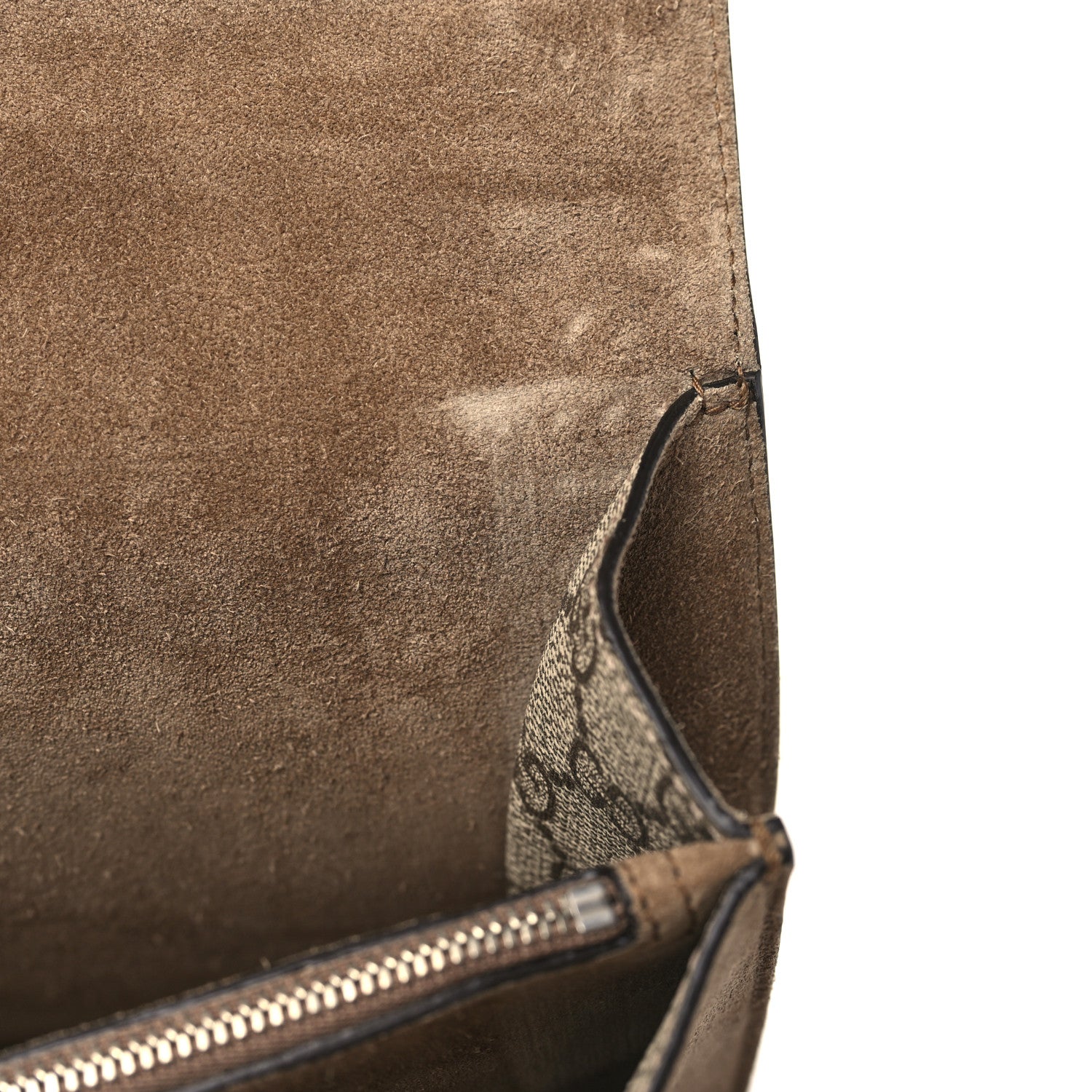 Gucci GG Supreme Monogram Medium Dionysus Shoulder Bag Taupe 10 of 10