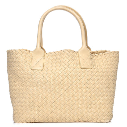 Bottega Veneta Nappa Intrecciato Small Cabat Paille 1 of 11