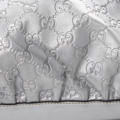 Gucci Guccissima Large D Gold Hobo Silver 10 of 13