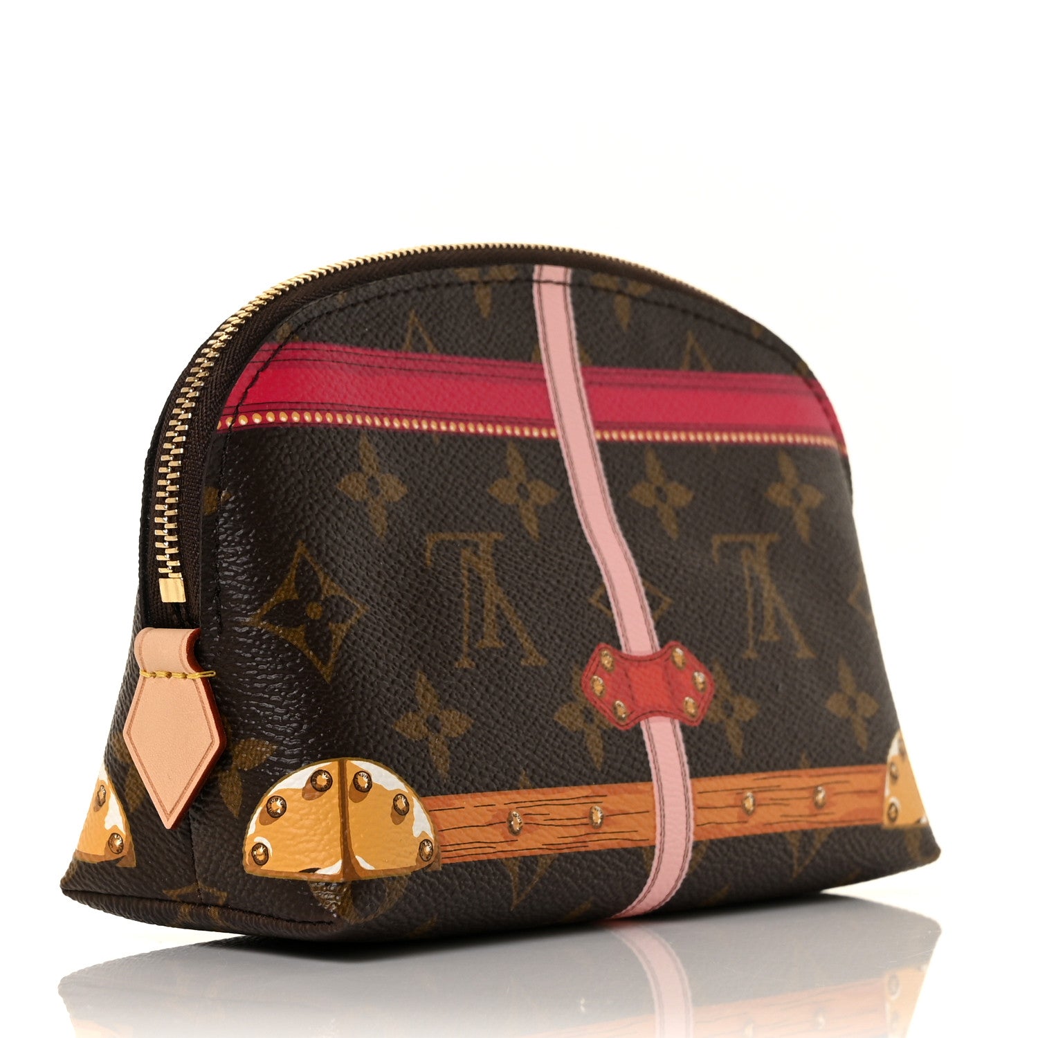 Louis Vuitton Monogram Summer Trunks Cosmetic Pouch PM 3 of 8