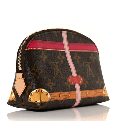 Louis Vuitton Monogram Summer Trunks Cosmetic Pouch PM 3 of 8
