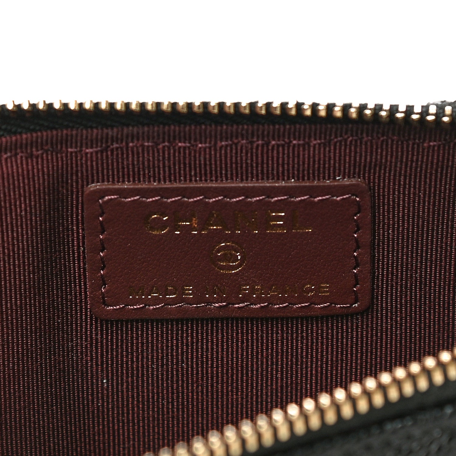 Chanel Caviar Quilted Classic Flat Wallet Pouch Black 6 of 11