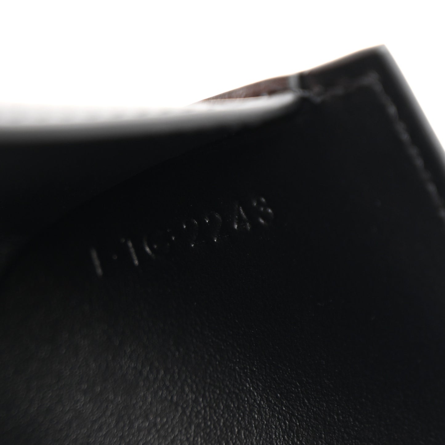 Shiny Smooth Lambskin Small Triomphe Wallet Black