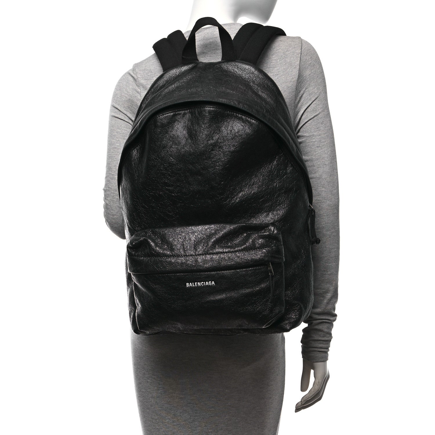Balenciaga Agneau Explorer Backpack Black 2 of 9