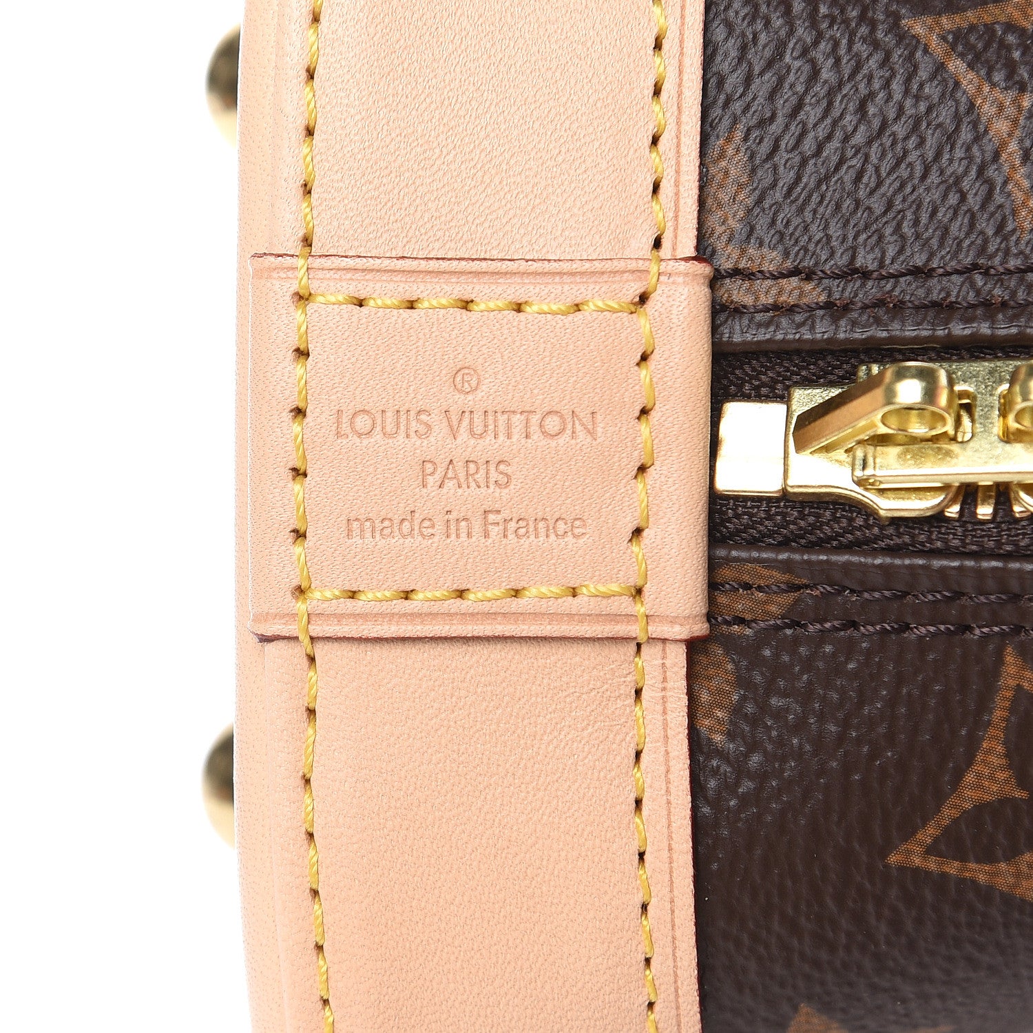 Louis Vuitton Monogram Alma BB 8 of 8