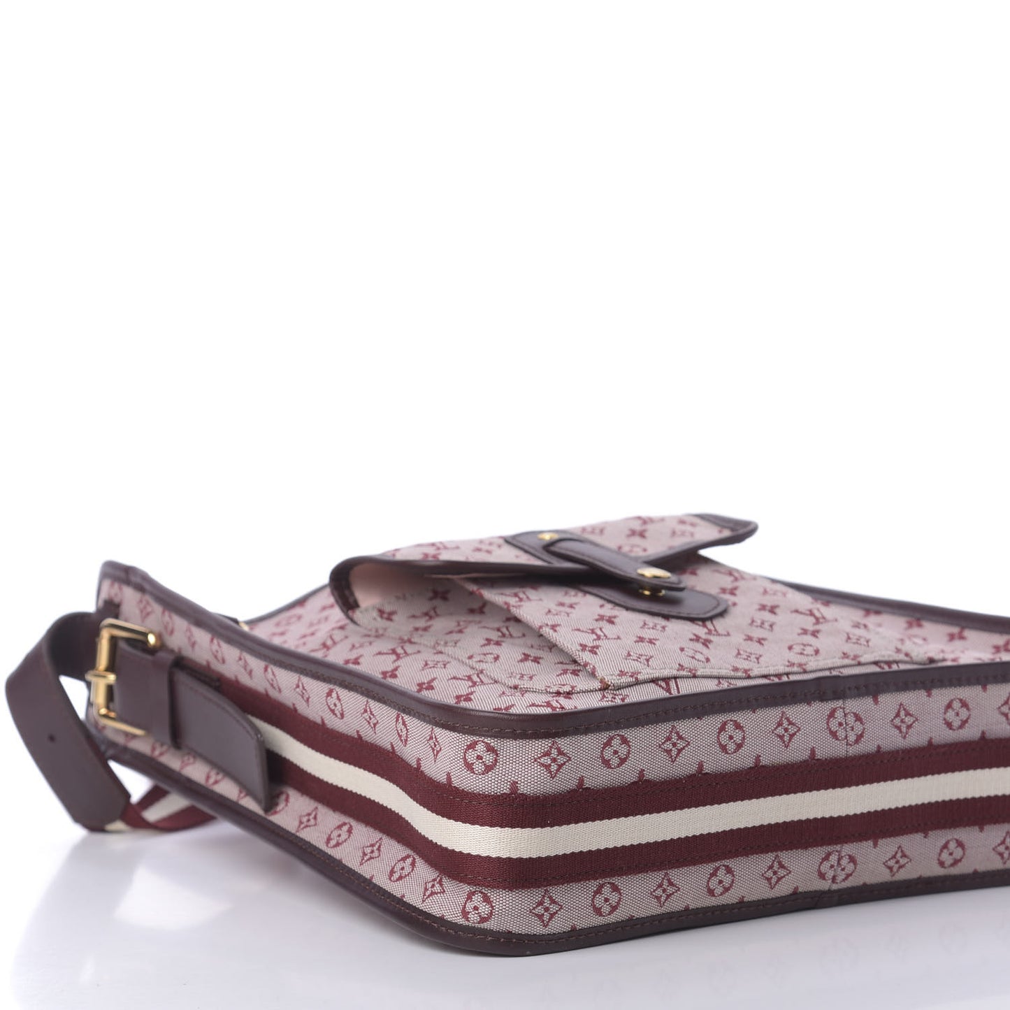 Mini Monogram Besace Mary Kate Cherry