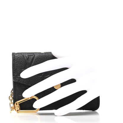 Louis Vuitton Empreinte Key Pouch Black 2 of 7