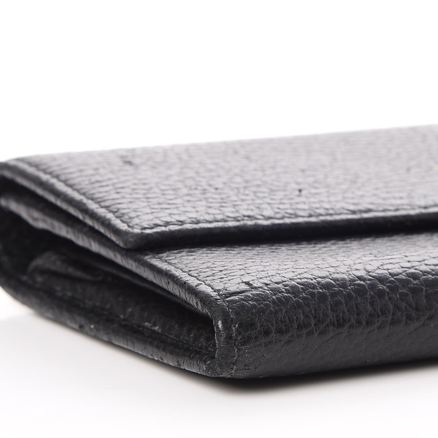 Gucci Dollar Calfskin Swing Continental Wallet Black 8 of 9