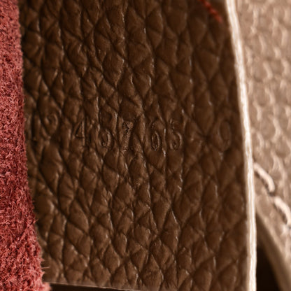 Chloe Grained Calfskin Marcie Hobo Tote Dark Nut 7 of 10