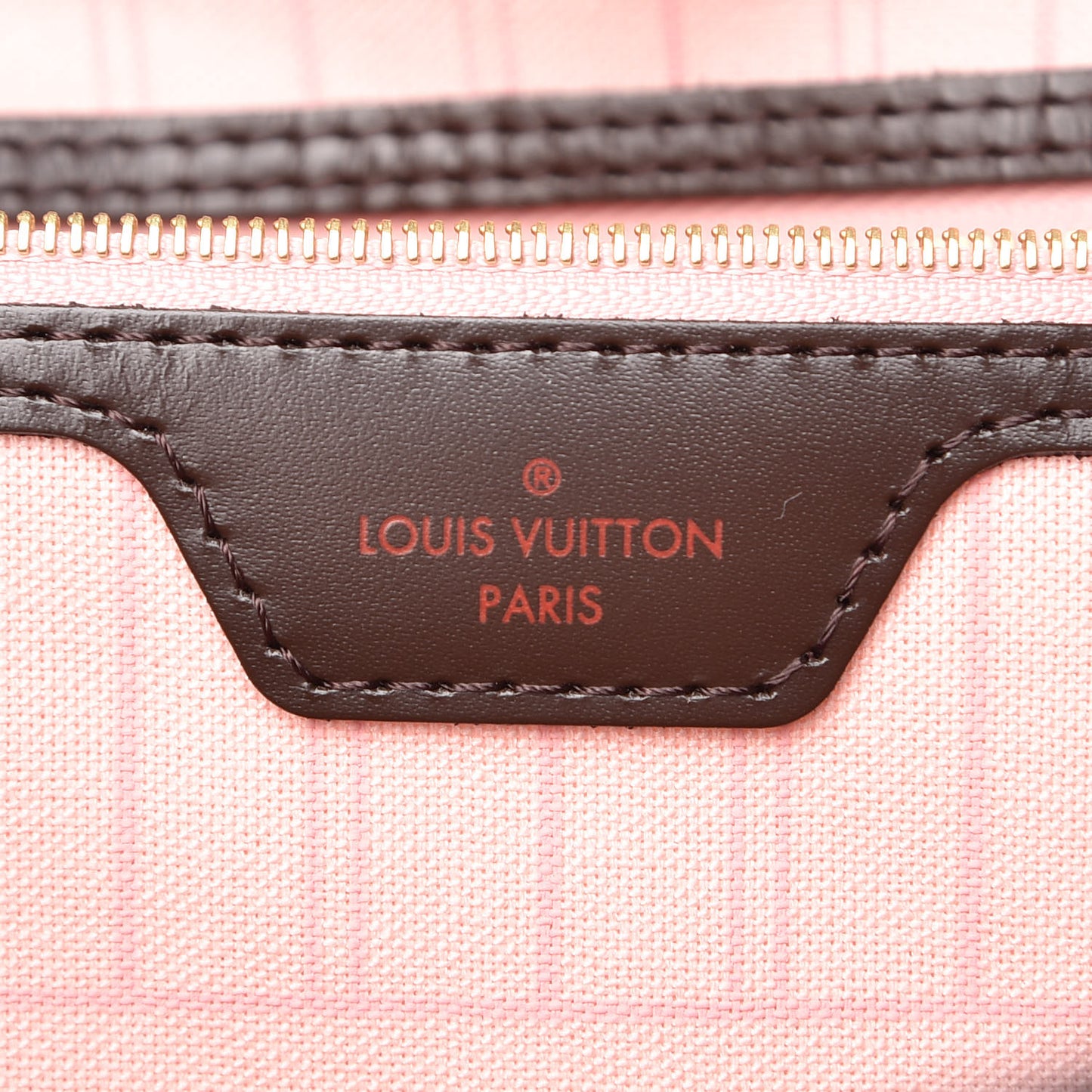 Damier Ebene Neo Neverfull MM Rose Ballerine