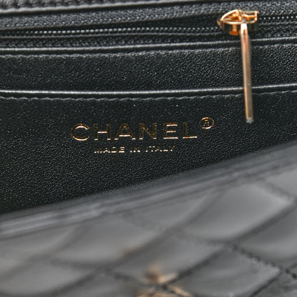 Chanel Lambskin Quilted Mini Rectangular Flap Black 6 of 10