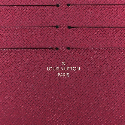 Louis Vuitton Calfskin Felicie Card Holder Insert Fuchsia 6 of 9