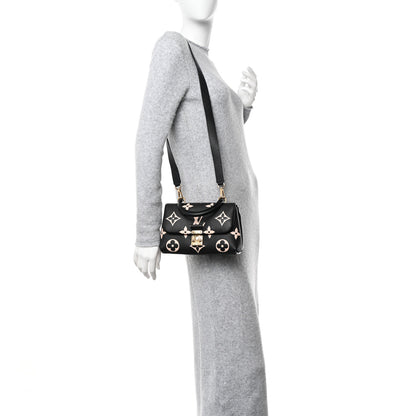 Louis Vuitton Empreinte Monogram Giant Madeleine BB Black Beige 2 of 9