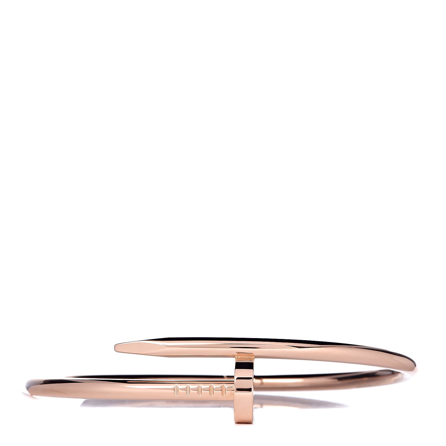 Cartier 18K Pink Gold Juste Un Clou Bracelet 18 1 of 6