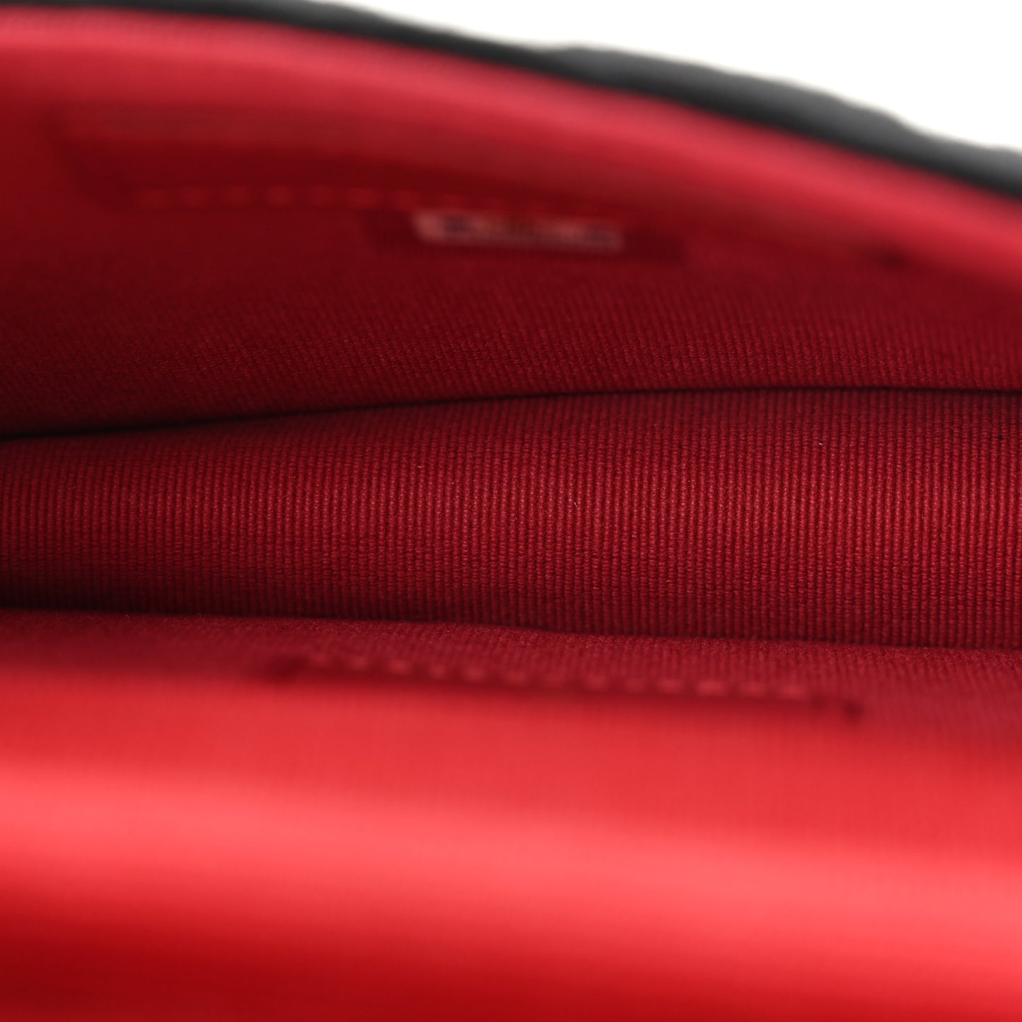 Jersey Quilted Micro Mini Flap Black