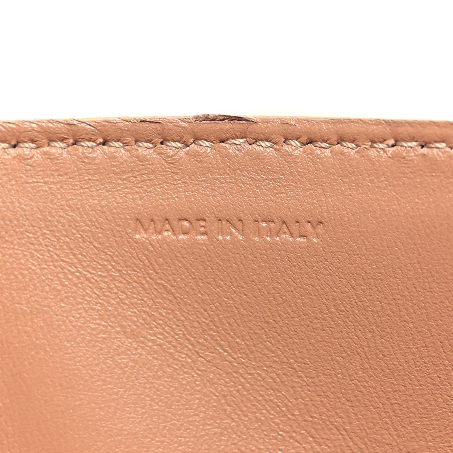 Celine Natural Calfskin Triomphe Strap Bag Nude 8 of 11