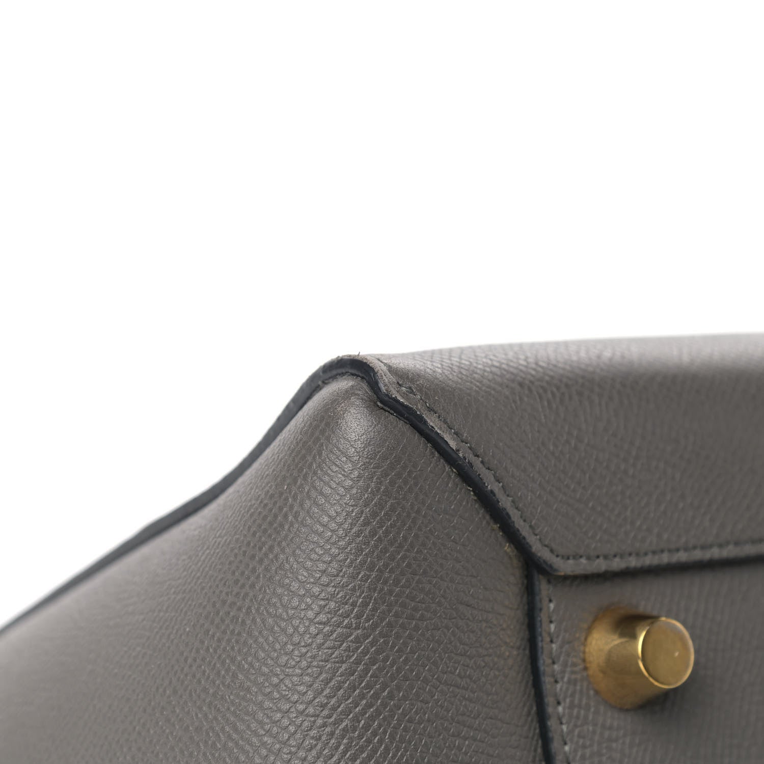 Celine Baby Grained Calfskin Micro Belt Bag Grey 11 of 15