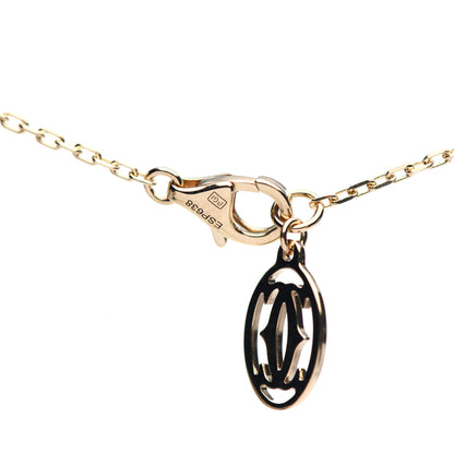 Cartier 18K Yellow Gold Diamond SM D'Amour Pendant Necklace 5 of 5