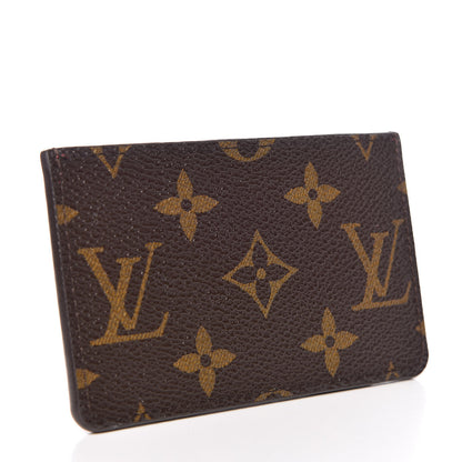 Louis Vuitton Calfskin Monogram Kimono Tote Card Holder Cherry 3 of 6