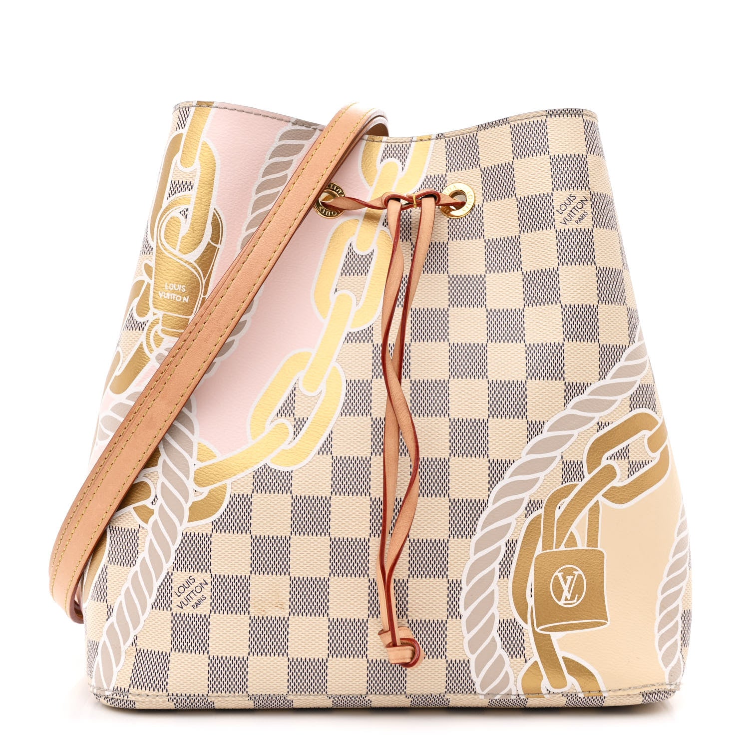 Louis Vuitton Damier Azur Nautical Neonoe MM 1 of 14