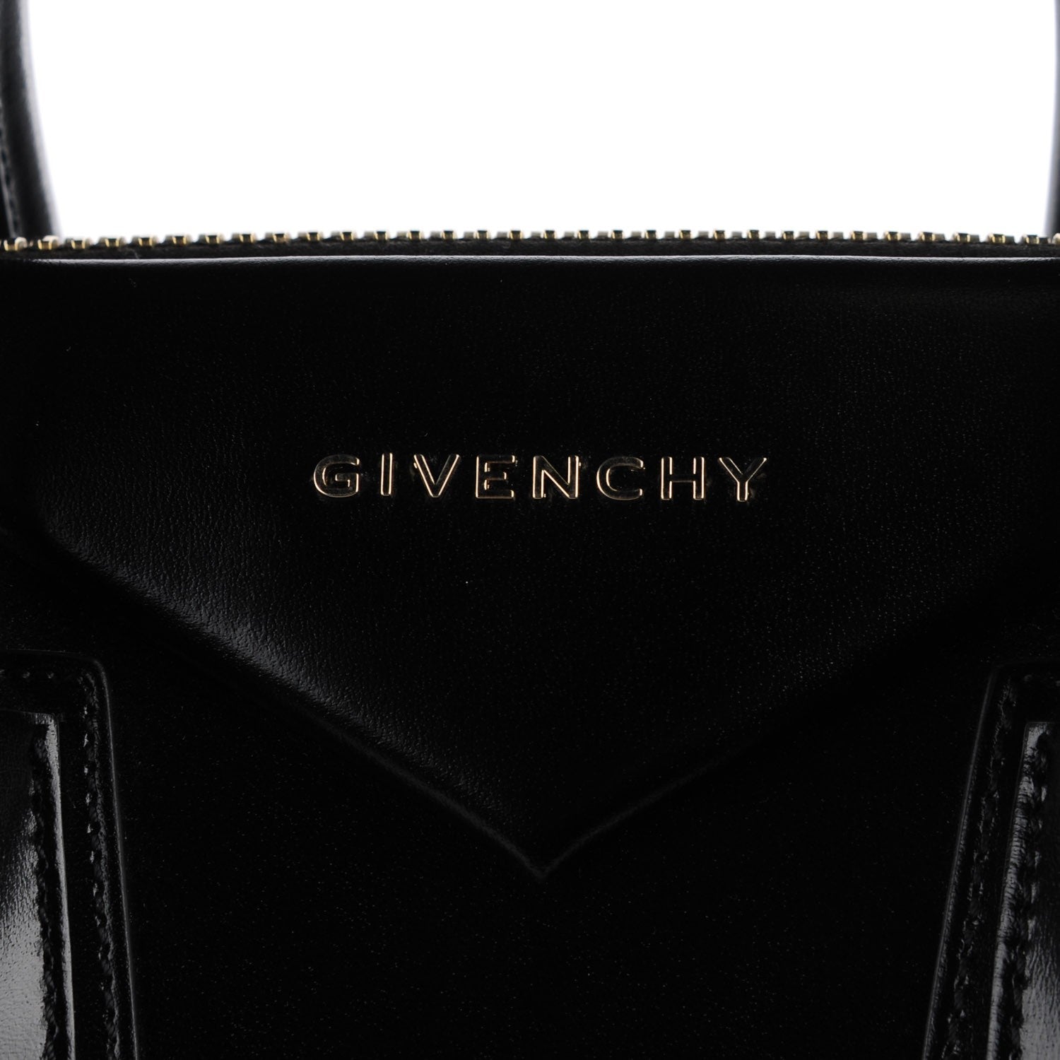 Givenchy Shiny Lord Calfskin Medium Antigona Black 8 of 11