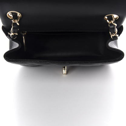 Chanel Lambskin Quilted Mini Square Flap Black 5 of 11