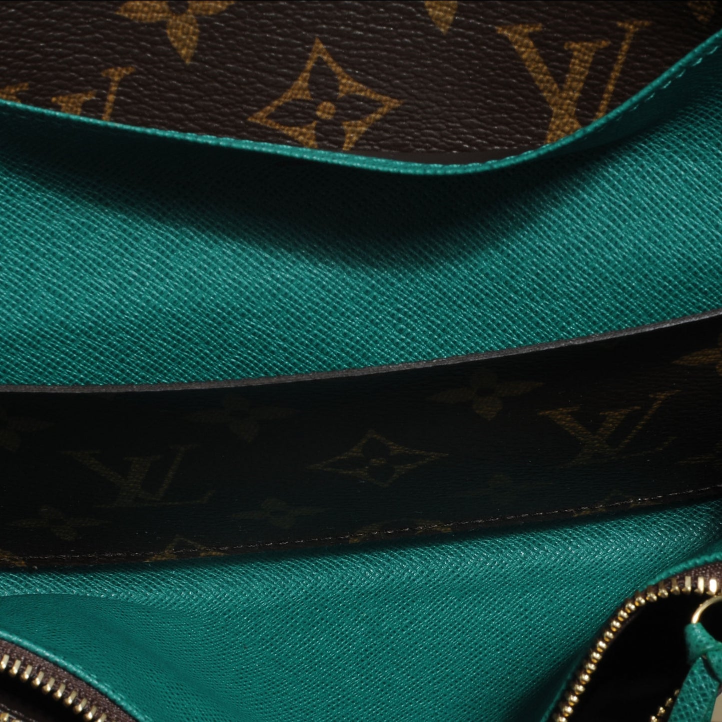 Monogram Emilie Wallet Green