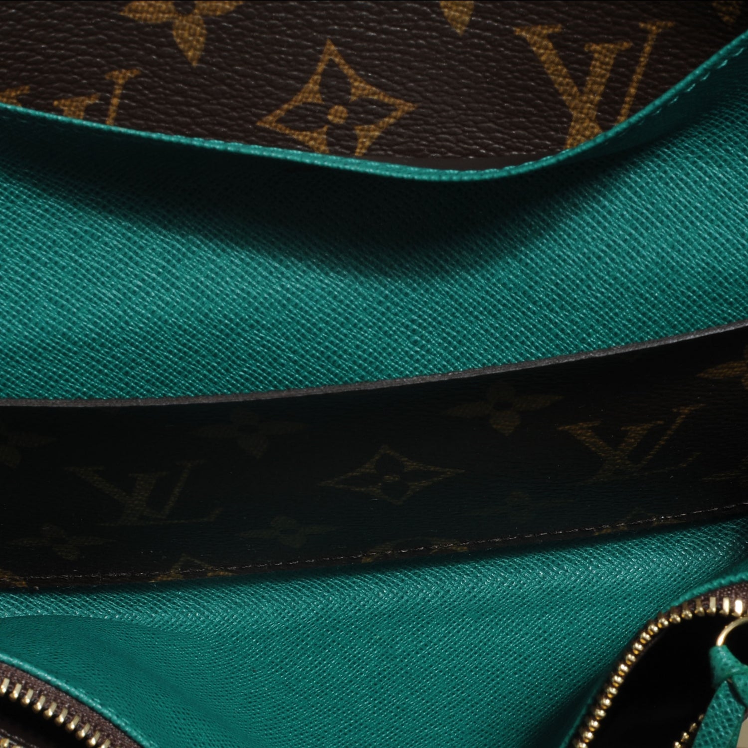 Louis Vuitton Monogram Emilie Wallet Green 6 of 7