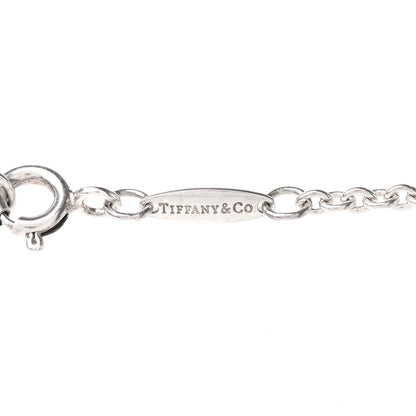 Tiffany Sterling Silver Pink Pearl 9-9.5mm Elsa Peretti Open Heart Lariat Necklace 4 of 7