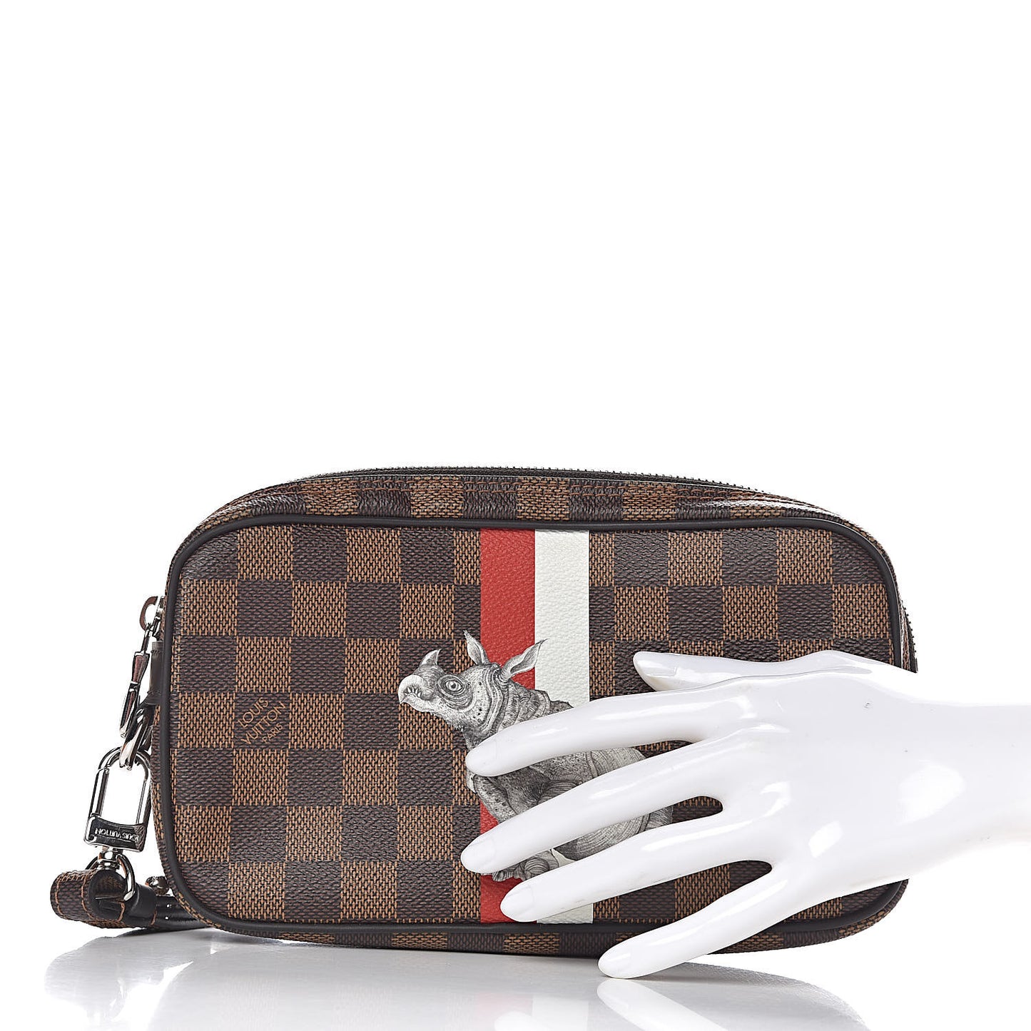 Savane Damier Ebene Rhinoceros Pochette Volga