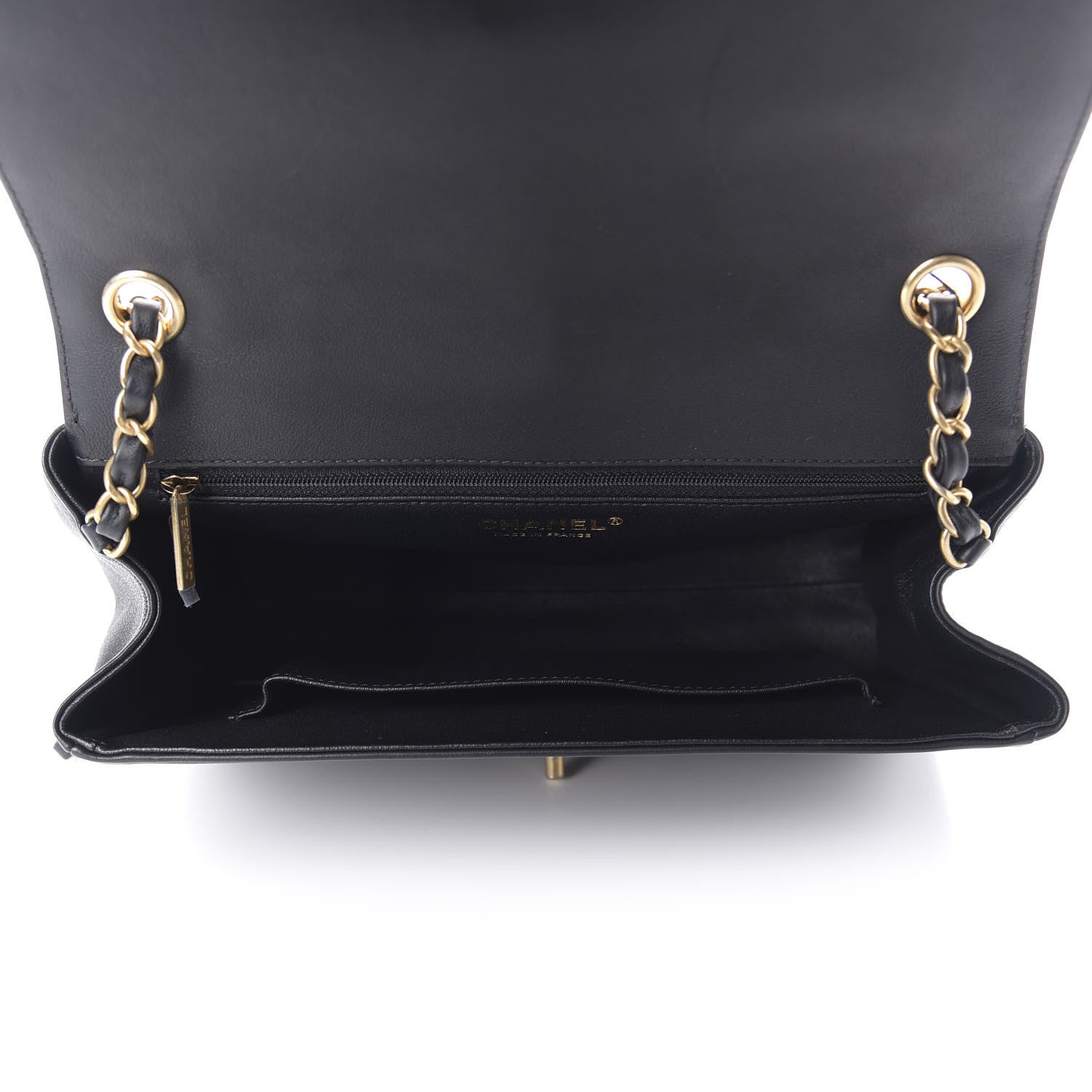 Chanel Calfskin Quilted Chevron In The City Bag Black 6 of 12