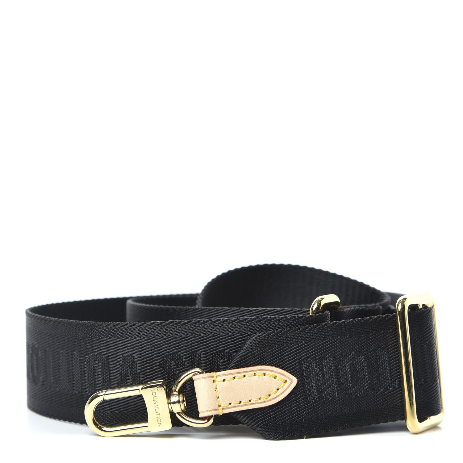 Louis Vuitton Nylon Petite Malle Souple Shoulder Strap Black 1 of 4