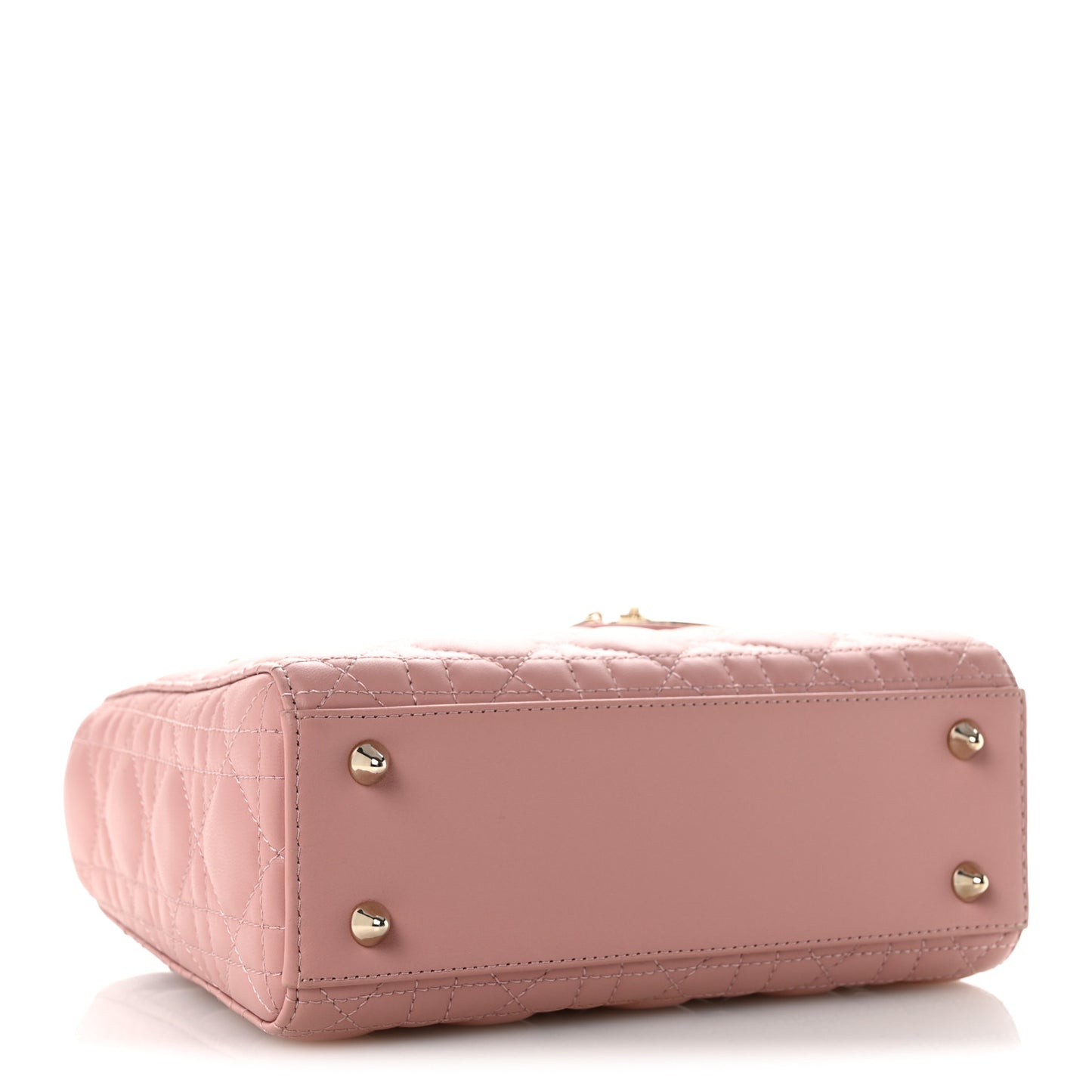 Lambskin Cannage Small My ABCDior Lady Dior Pink