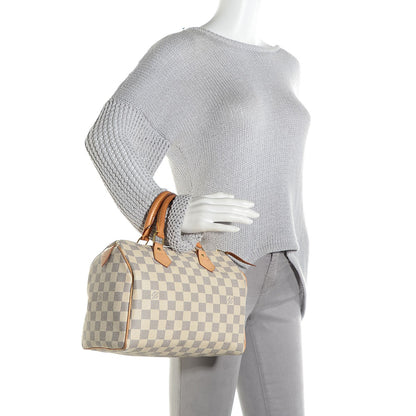 Louis Vuitton Damier Azur Speedy 25 2 of 7