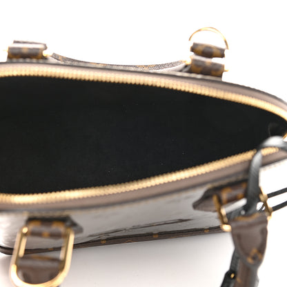 Louis Vuitton Vernis Epi Monogram Alma BB Champagne Metallise 5 of 8