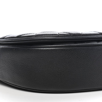Chanel Calfskin Quilted Casual Pocket Messenger Flap Black 8 of 9