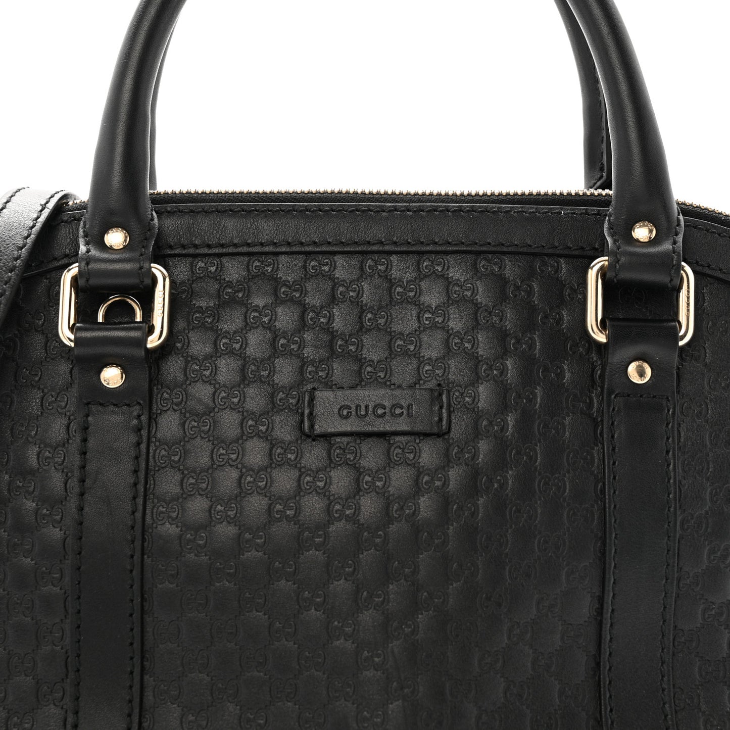Microguccissima Dome Bag Black