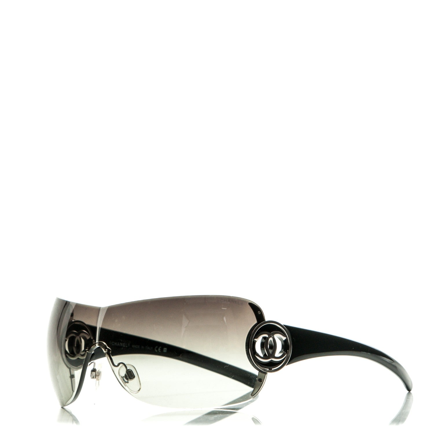 Chanel CC Sunglasses 4145 Black 1 of 5