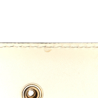 Gucci Guccissima Cherries Card Case Wallet White 10 of 13