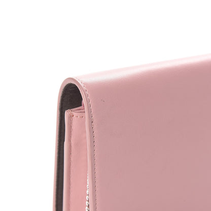Fendi Vitello Century Hypnoteyes Tube Wallet On Chain Bubblegum 10 of 12