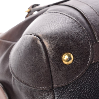 Prada Glace Calf Shoulder Bag Fumo Sfumato 9 of 14