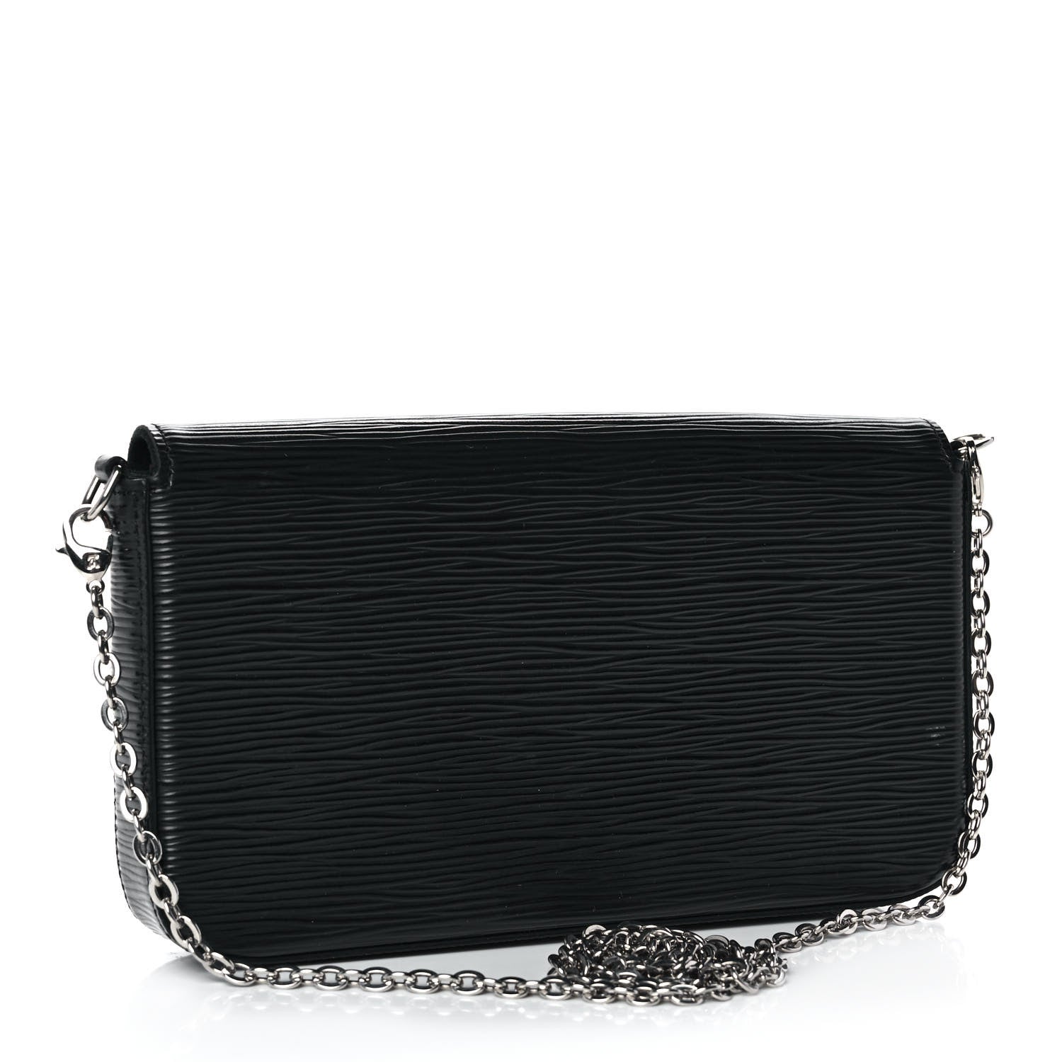 Louis Vuitton Epi Pochette Felicie Black 3 of 11