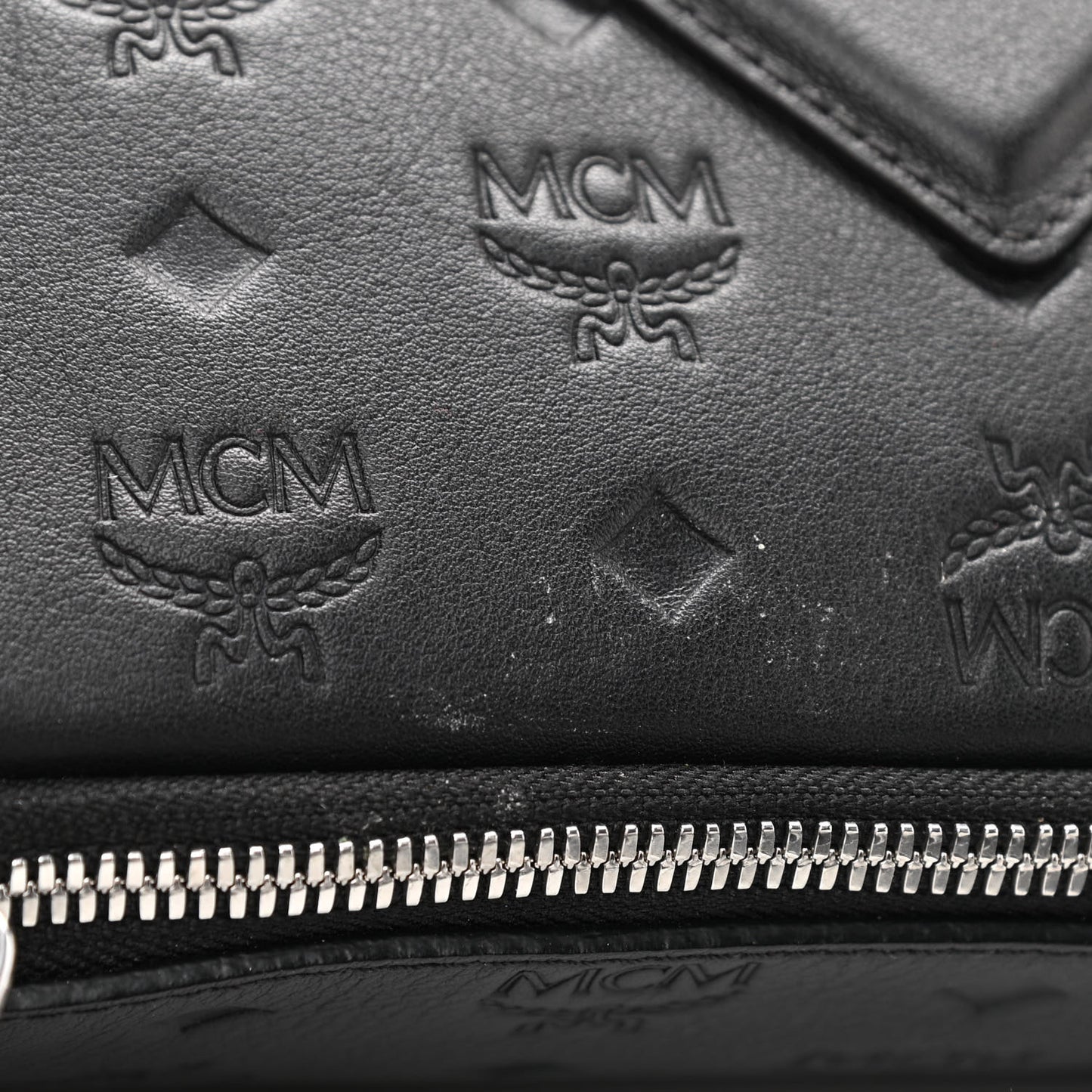Calfskin Ottomar Monogram Fursten Belt Bag Black
