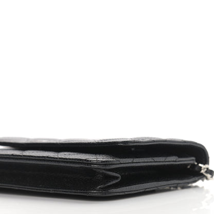 Chanel Caviar Quilted Wallet On Chain WOC Black 13 of 13