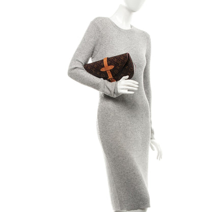 Louis Vuitton Monogram SC Flore Clutch Saumur Corail 2 of 7