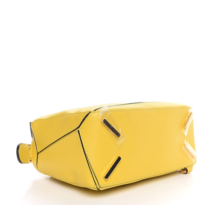 Loewe Calfskin Small Puzzle Bag Yellow 4 of 6